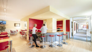 Steuerteam im Bistro Steuerteam im Bistro