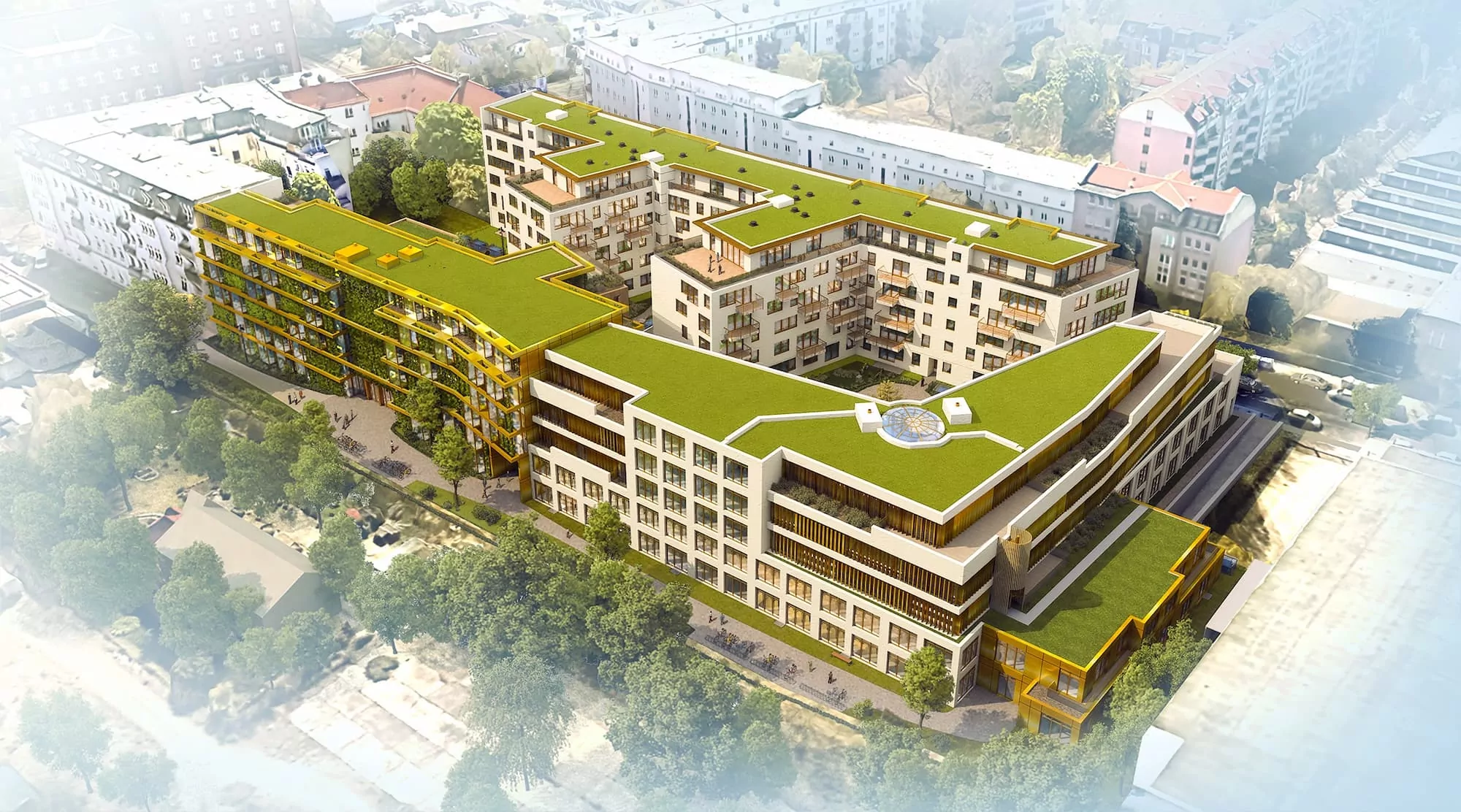 Visualisierung Liebermannstraße © Skyland Gruppe